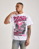 Heads or Tails Pray 4 Peace Tee