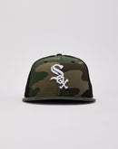 New Era MLB Chicago White Sox Woodland Camo 9Fifty Trucker Hat
