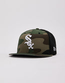 New Era MLB Chicago White Sox Woodland Camo 9Fifty Trucker Hat