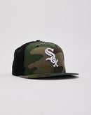 New Era MLB Chicago White Sox Woodland Camo 9Fifty Trucker Hat