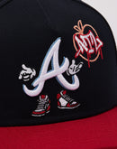 New Era MLB Atlanta Braves Cartoon 9Fifty A-Frame Snapback