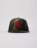 New Era MLB St. Louis Cardinals Woodland Camo 9Fifty Trucker Hat