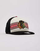New Era NHL Chicago Blackhawks Banner 9Fifty A-Frame Trucker Hat
