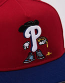 New Era MLB Philadelphia Phillies 9Fifty A-Frame Cartoon Snapback