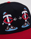 New Era MLB Minnesota Twins Cartoon 9Fifty A-Frame Snapback Hat