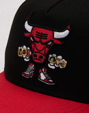 New Era NBA Chicago Bulls Cartoon 9Fifty A-Frame Snapback Hat