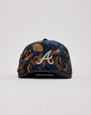 New Era MLB Atlanta Braves Leaves 9Fifty A-Frame Snapback Hat