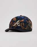 New Era MLB Atlanta Braves Leaves 9Fifty A-Frame Snapback Hat