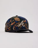 New Era MLB Atlanta Braves Leaves 9Fifty A-Frame Snapback Hat