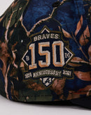 New Era MLB Atlanta Braves Leaves 9Fifty A-Frame Snapback Hat
