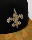 New Era NFL Camo New Orleans Saints 9Fifty A-Frame Snapback