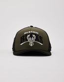 New Era NBA Milwaukee Bucks 9Fifty A-Frame Trucker Hat