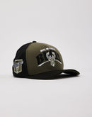 New Era NBA Milwaukee Bucks 9Fifty A-Frame Trucker Hat