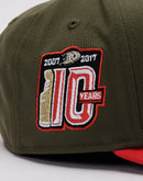New Era NHL Anaheim Ducks 10th Anniversary 9Fifty A-Frame Snapback