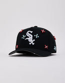 Mitchell & Ness MLB Chicago White Sox Beaded Pro Pinch Snapback Hat