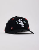 Mitchell & Ness MLB Chicago White Sox Beaded Pro Pinch Snapback Hat