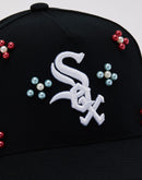 Mitchell & Ness MLB Chicago White Sox Beaded Pro Pinch Snapback Hat