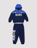 Nike Blocked Pullover Fleece Hoodie Set Pre-School