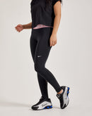 Nike Pro Mid-Rise Mesh-Paneled Leggings
