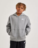 Nike Club Fleece Full-Zip Hoodie Grade-School