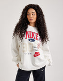 Nike Oversized French Terry Fleece Crewneck Sweatshirt