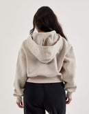 Nike Phoenix Fleece Loose Full-Zip Cropped Hoodie