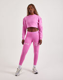 Nike Pro Dri-FIT French Terry Fleece Crewneck Sweatshirt