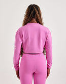 Nike Pro Dri-FIT French Terry Fleece Crewneck Sweatshirt