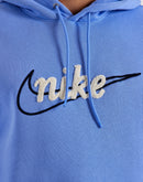 Nike Embroidered Swoosh Fleece Hoodie