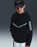 Nike Tech Fleece Full-Zip Reflective Hoodie Grade-School