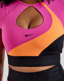 Nike Pro Sculpt Padded Short-Sleeve Sports Bra