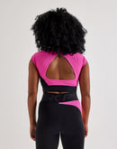 Nike Pro Sculpt Padded Short-Sleeve Sports Bra