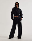 Nike Phoenix Fleece Cropped Full-Zip Hoodie