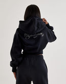 Nike Phoenix Fleece Cropped Full-Zip Hoodie