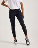 Nike Pro Mid-Rise Mesh-Paneled Leggings