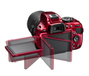 Nikon D5200 DX Digital SLR Camera w/ 18-55mm DX VR Lens (Red)