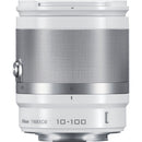 Nikon 1 Nikkor 10-100mm f/4-5.6 VR CX Lens White