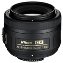 Nikon Macro & Portrait 2 Lens Kit w/35mm f1.8 DX & 85mm f/3.5 DX Micro