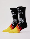 Odd Sox Burn Baby Burn Crew Socks