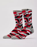Odd Sox Warplane Slash Camo Crew Socks