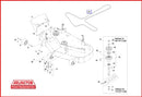 Exmark 109-2236-SL Deck Drive Belt Original