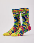 Odd Sox Warplane Summer Camo Crew Socks