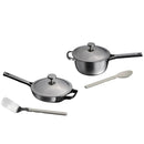 Titanium Pro Mini Cookware Duo - Chrome