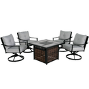4-piece Outdoor Fire Pit Set