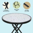 Abba Patio Foldable Side Table for Any Space