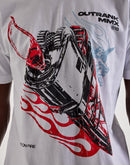 Outrank We On Fire Lighter Tee