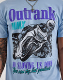 Outrank No Slowing Us Down Tee