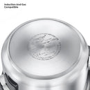 Prestige Svachh Flip-on 5 Litre Stainless Steel Pressure Cooker with Glass Lid