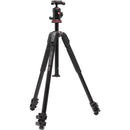 Manfrotto 190X3 3-Section Photo AS Aluminum Tripod Kit
