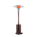 Antique Bronze PROPANE patio heater with push button ignition- 2 boxes